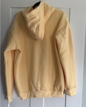 Comfrt Medium Pastel Hoodie - Mega in Canary Yellow thumbnail 4