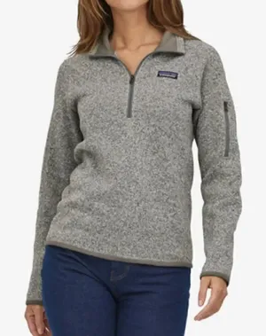 Patagonia Gray Better Sweater 1/4 zip fleece Pullover thumbnail 1