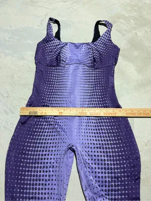 Yitty headliner shaping catsuit Purple Sleeveless Fit Jumpsuit thumbnail 4