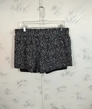 Rbx Active Black Printed Shorts thumbnail 5