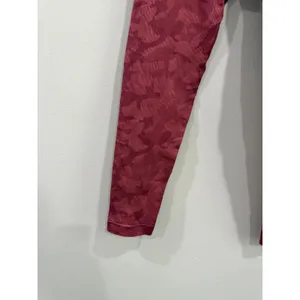 Gymshark Adapt Camo Seamless Leggings High Waisted Burgundy Red Tights M/L thumbnail 4