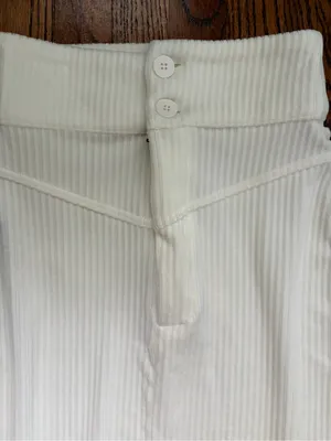 NWT Free People Roxy Rib Pencil Midi Skirt Creme XS High Waist Ribbed $78 thumbnail 7