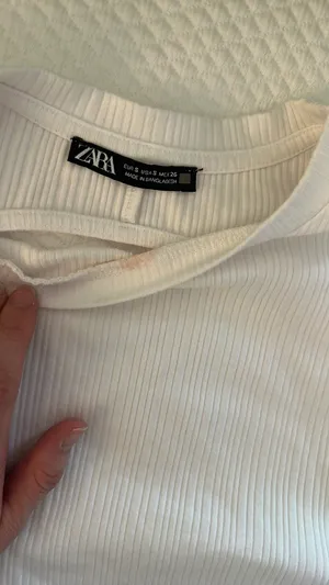 Zara cropped top thumbnail 3
