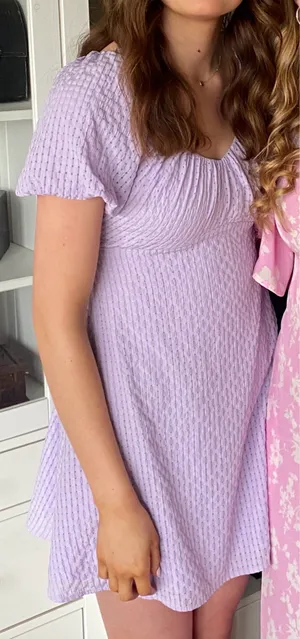 Old Navy Purple Mini Dress XS thumbnail 1