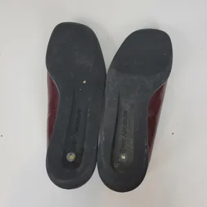 Enzo Angiolini Womens Shoes Size 7 Burgandy Leather Slip On Flat Loafers thumbnail 9