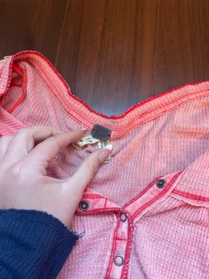 Free People Pink Long Sleeve thumbnail 2
