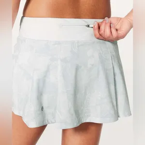 Lululemon Pace Rival Skirt (Regular) No Panels Eternal Wave White Size 4 thumbnail 3