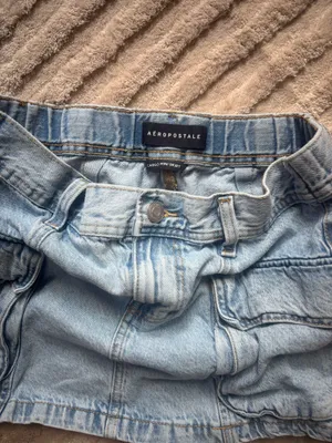 Aeropostale Jean cargo mini skirt thumbnail 3