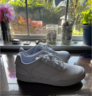 White Adidas Golf Shoes  thumbnail 2