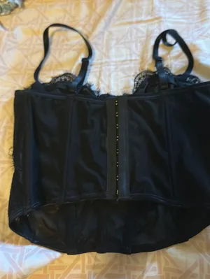 Black corset top thumbnail 1