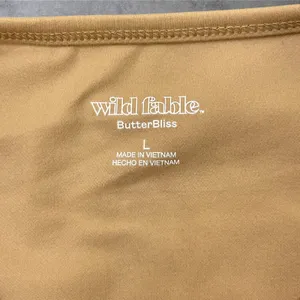 NEW‎ Wild Fable Butter Bliss Top Womens L Tan Long Sleeve Button Front Cardigan thumbnail 4
