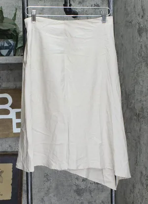 NWT Simply Styled Simple Styled Womens Split Woven Skirt S22224-MB-2 12 Brown thumbnail 1