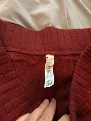 Alo Ribbed Take Comfort Short thumbnail 4
