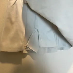 SPANX- Contour Rib Front Slit Skort White Size M thumbnail 4