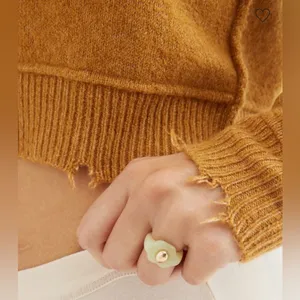 Aerie Cozyup Shrunken Crew Sweater thumbnail 3