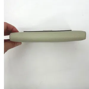 Coach Accordion Zip Wallet Women Sage Green‎ Leather Saffiano Textured Logo thumbnail 6