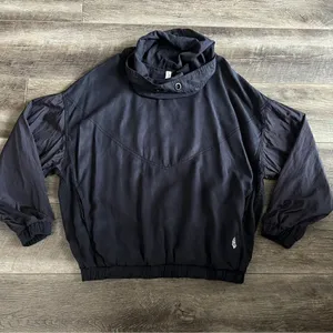 Free People Movement Far and Away Windbreaker Pullover Jacket Black Size Small thumbnail 4