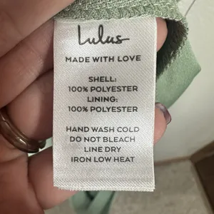 NEW Lulus Remarkable Arrival Sleeveless Maxi Dress Size XL Sage Brush Bridesmaid thumbnail 7
