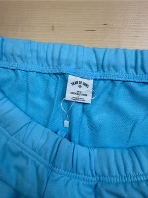 Years of Ours X FFF Joggers Oversize Cotton Sky Blue Medium/Large thumbnail 6