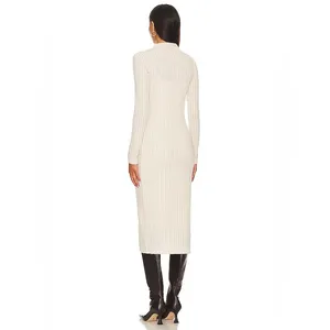 Steve Madden Maya Elegant Cream Long Sleeve Dress thumbnail 14