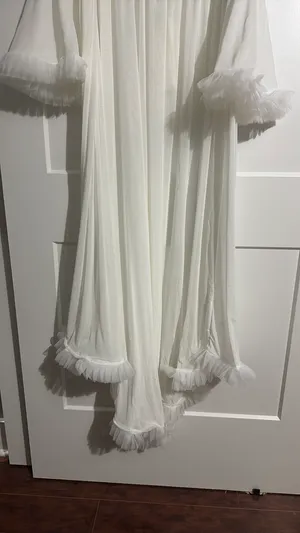 Bridal getting ready robe White thumbnail 3