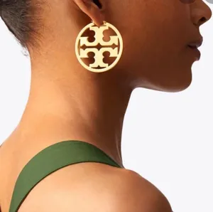 Tory Burch Miller Hoop Earring thumbnail 1