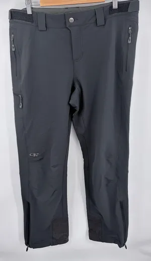 Outdoor Research cirque ll gray soft shell pants women’s XL alpine climbing thumbnail 1