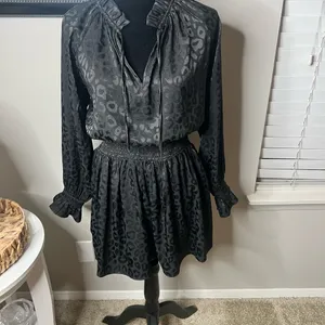 SEN DRESS Black‎ XS cheetah print thumbnail 8