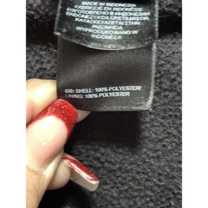 The‎ North Face Womens HyVent Insulated Fleece Lined Jacket Small Hood Logo EUC thumbnail 6
