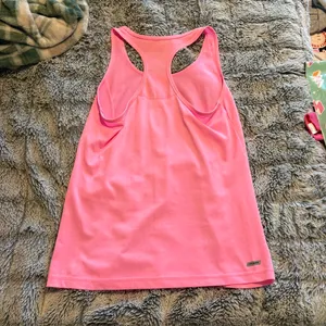 Danskin pink polyester tank top thumbnail 2