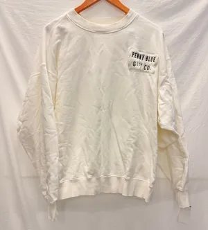 Elwood Off White‎ Sweater Medium Cozy Lounge Warm Fall thumbnail 1