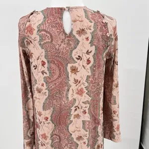 All Saints Susannah Cascade Maxi Dress Removable Sleeves Boho Floral US Size 0 thumbnail 7