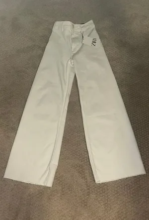 ZARA Jeans High-Rise Straight Leg thumbnail 1