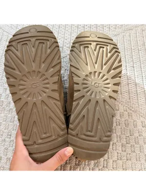 UGG Classic Micro Slip On Boots in Sand Size: 8 thumbnail 8
