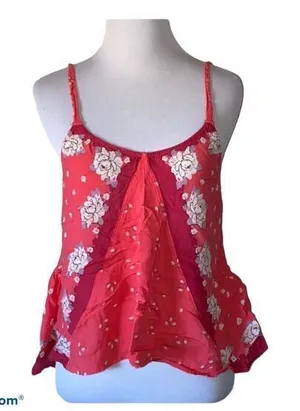 Free people women’s small floral tank top‎ thumbnail 1