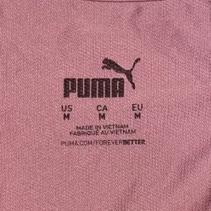 PUMA 1/4 Zip Performance Long Sleeve Top Women's Medium Dusty‎ Rose EUC thumbnail 6