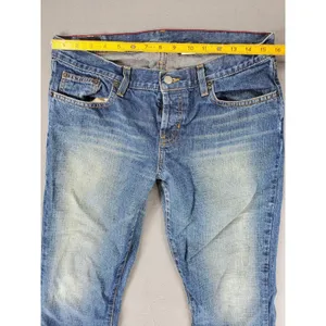 Vintage Abercrombie & Fitch Jeans Women 8 Flare Low Rise Bootcut Pocket 90s‎ Y2K thumbnail 8