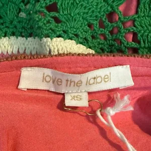 NWT Love the Label Larona Rainbow Crochet‎ Dress Size XS thumbnail 7