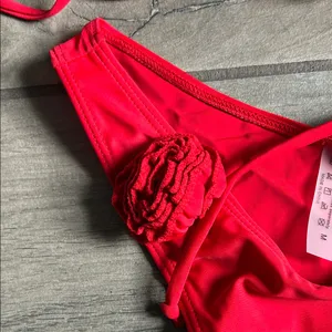 SHEIN Bold Red Bikini Set thumbnail 3