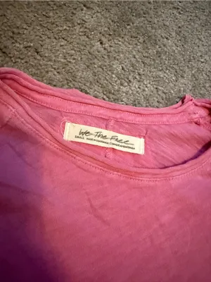 Free People We The Free Be My Baby Tee- NWOT S thumbnail 3