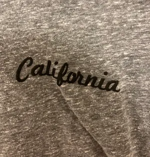 Brandy Melville Gray California T-shirt thumbnail 3