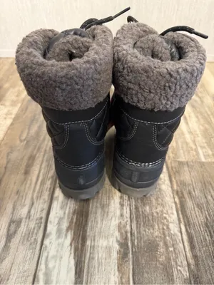 Storm by Cougar Storm Black Winter Boots with Red Accent Tag Size 7 Wide thumbnail 13