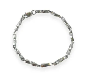Link Chain Bracelet for Men Women Streetwear Unisex Style thumbnail 1