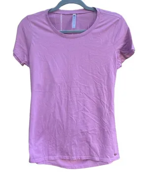 FABLETICS LILAC OPEN BACK ACTIVE TEE thumbnail 1