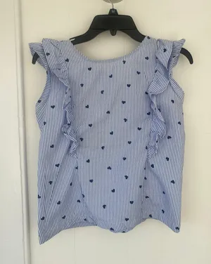 Blouse Tank Blue thumbnail 1