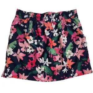 Speedo Womens Tropical Floral Swim Skort Navy Pink Small 800275901028‎ thumbnail 3