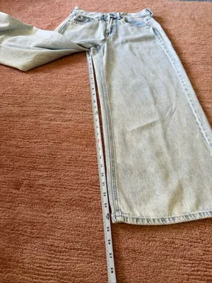 Rewash High Rise Acid Wash Denim Culotte Jeans Size 5/27 thumbnail 6
