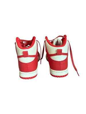Nike Dunk High Next Nature Light Crimsons Coconut Milk Womens Size 7 FV5960-102 thumbnail 6