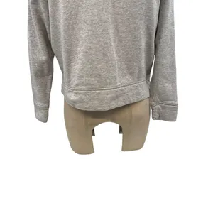 James Perse Light‎ Gray Crew Neck Terry Cotton Sweatshirt Size 0 / XS thumbnail 9