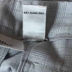 Andrea Viccaro Gray‎ Plaid Classic Women's Light Gray Dress Pants Size 6 thumbnail 9